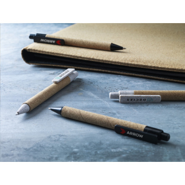 Logo trade promotional giveaways picture of: Cork ECO Write pen