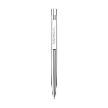 Logo trade promotional merchandise photo of: Bellamy Pen Recycled Stainless Steel