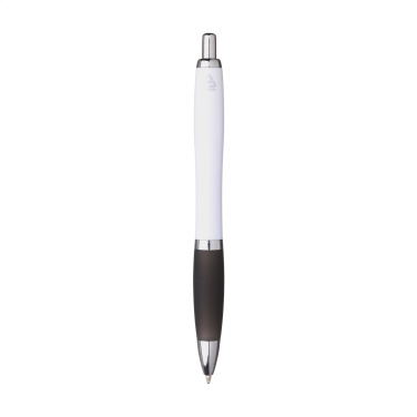 Logo trade promotional merchandise photo of: Athos Trans GRS Recycled ABS pen