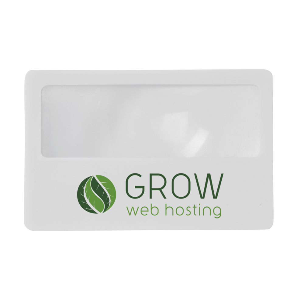 Logotrade promotional merchandise image of: Loupe Creditcard magni-glass