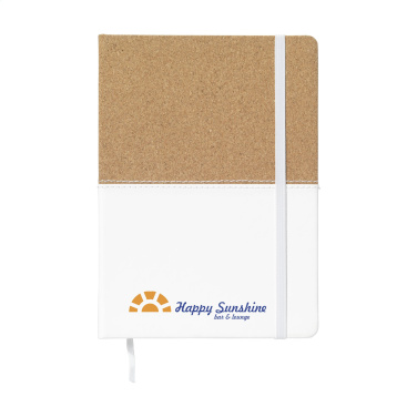 Logotrade promotional giveaway image of: Journal Cork Paper Notebook