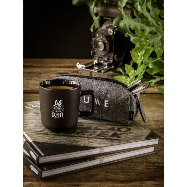 Logo trade promotional merchandise photo of: Pencil Case GRS RPET Felt