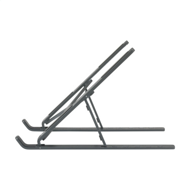 Logo trade corporate gift photo of: Standby GRS Recycled Alu Laptop Stand