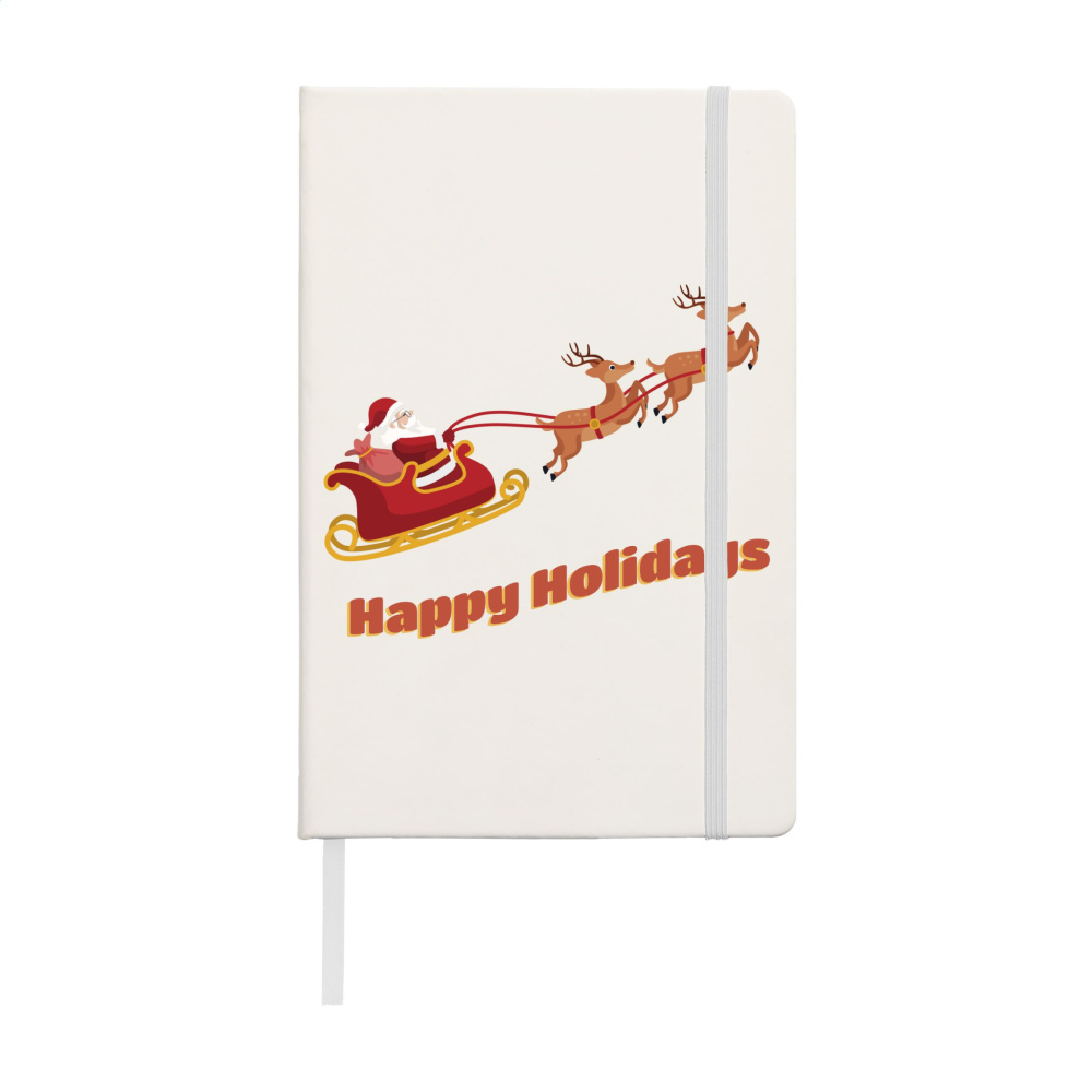 Logo trade promotional gift photo of: Pocket Notebook A5 X-Mas