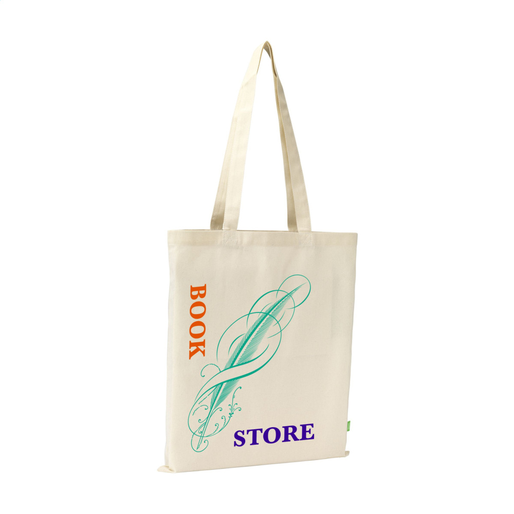 Logotrade promotional items photo of: Organic Cotton GOTS Shopper (140 g/m²) bag