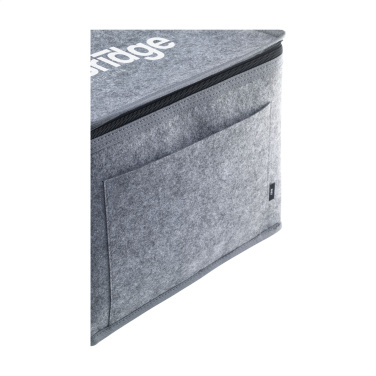 Logo trade promotional merchandise image of: Keep-it-Cool GRS Felt RPETcooling bag