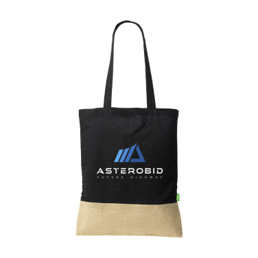 Logo trade promotional item photo of: Combi Organic Shopper (160 g/m²) bag
