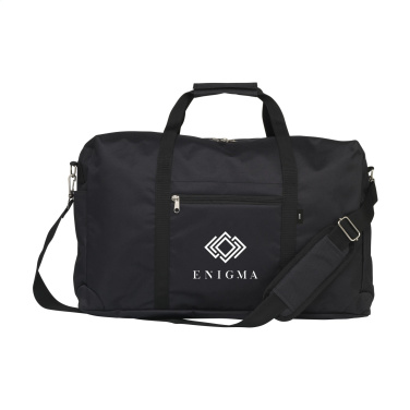 Logo trade promotional giveaways image of: Manchester RPET Travelbag