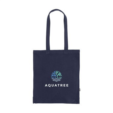 Logo trade promotional giveaways image of: Solid Bag Colour GRS Recycled Canvas (340 g/m²)