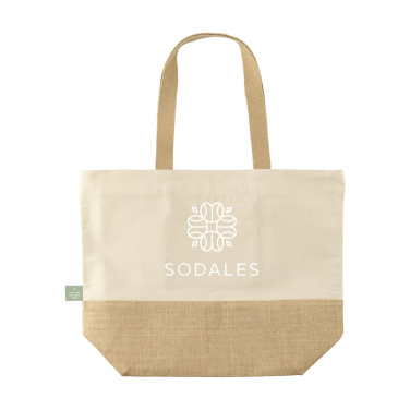 Logotrade promotional giveaway image of: Cancun Beachbag Organic Cotton (320 g/m²)