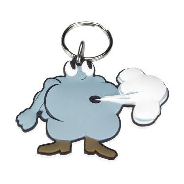 Logo trade promotional item photo of: CustomMade Keyring