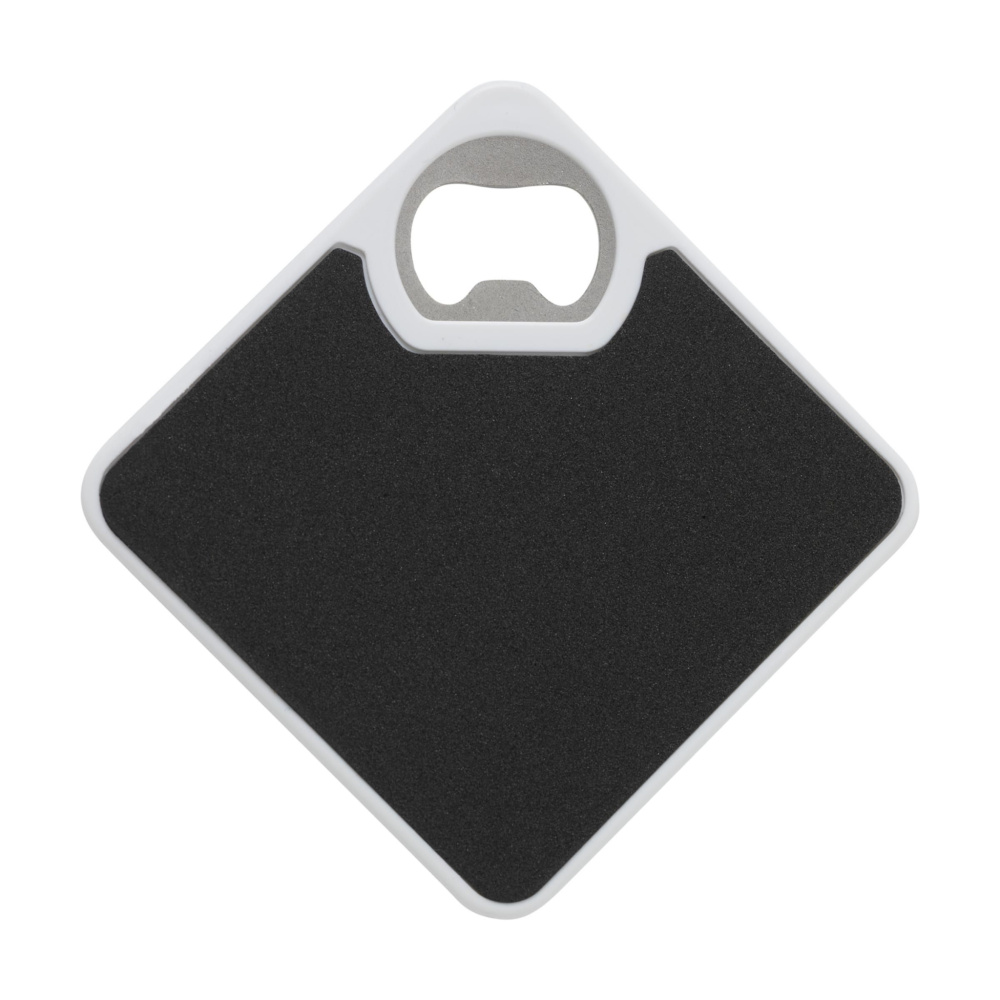 Logo trade promotional gifts image of: Coaster Opener
