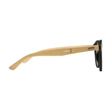 Logo trade promotional merchandise image of: Laguna Bamboo sunglasses