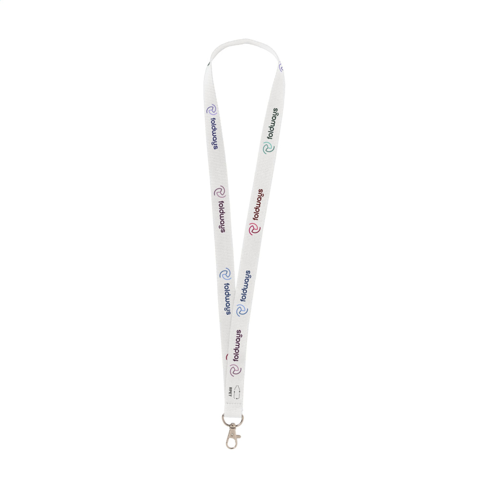 Logotrade promotional giveaways photo of: Lanyard Sublimation RPET 2 cm keycord