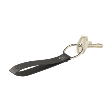 Logo trade business gift photo of: Vegan Pineapple Leather Keyring