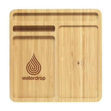 Logotrade corporate gift picture of: Bamboo Organizer charger