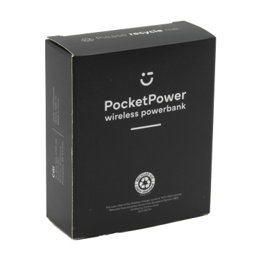 Logo trade promotional merchandise picture of: PocketPower 10000 Wireless Powerbank wireless charger