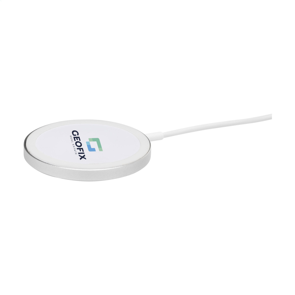 Logotrade promotional product picture of: Force MagSafe 10W Recycled Wireless Charger