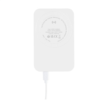 Logo trade corporate gifts picture of: Force Magnetic RCS Recycled Wireless Powerbank 5000