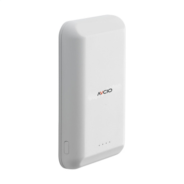Logotrade promotional merchandise image of: Force Magnetic RCS Recycled Wireless Powerbank 5000