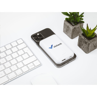 Logotrade business gift image of: Force Magnetic RCS Recycled Wireless Powerbank 5000