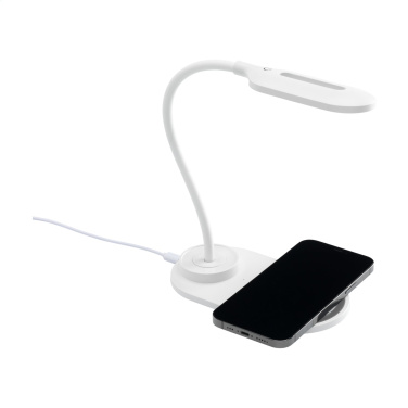 Logo trade promotional gifts picture of: Carga 10W Desklight Wireless Charger