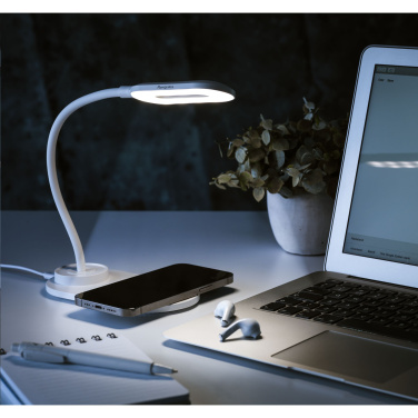 Logo trade business gifts image of: Carga 10W Desklight Wireless Charger