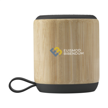 Logotrade advertising products photo of: Timor Bamboo Wireless Speaker