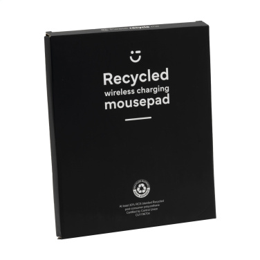 Logotrade advertising product picture of: RCS Recycled Wireless Charging Mousepad