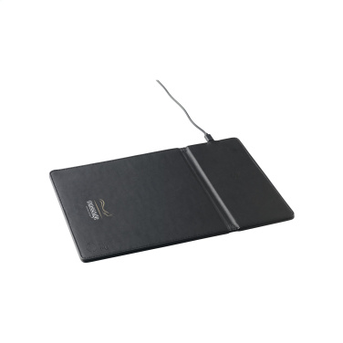 Logo trade corporate gift photo of: RCS Recycled Wireless Charging Mousepad