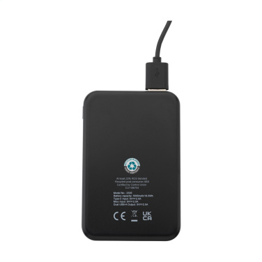Logotrade promotional merchandise photo of: Compact 5000 RCS Recycled ABS Powerbank