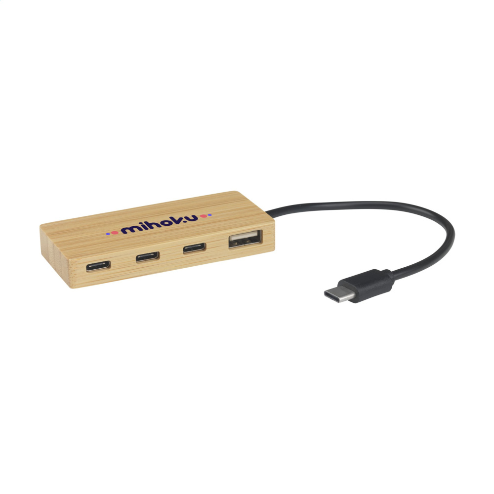 Logotrade promotional merchandise image of: Fyra Bamboo Hub