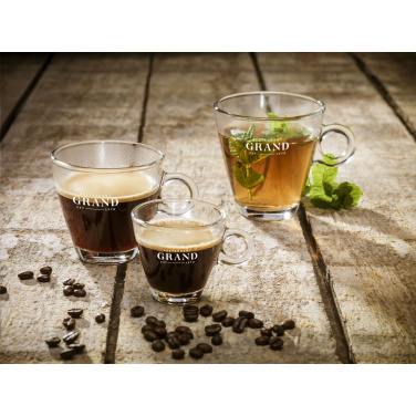 Logo trade promotional gift photo of: Lugano Espresso Glass 100 ml