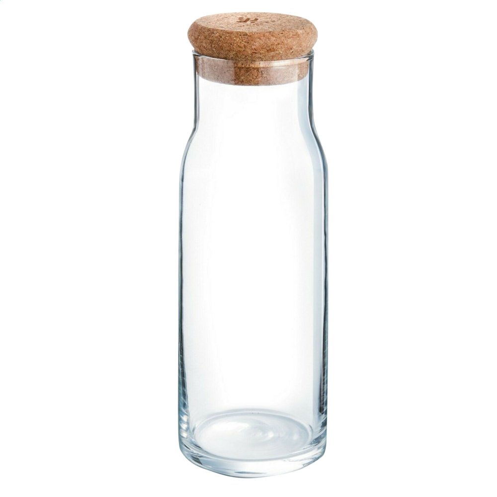 Logotrade promotional product picture of: Algarve Carafe 1 L with a cork cap