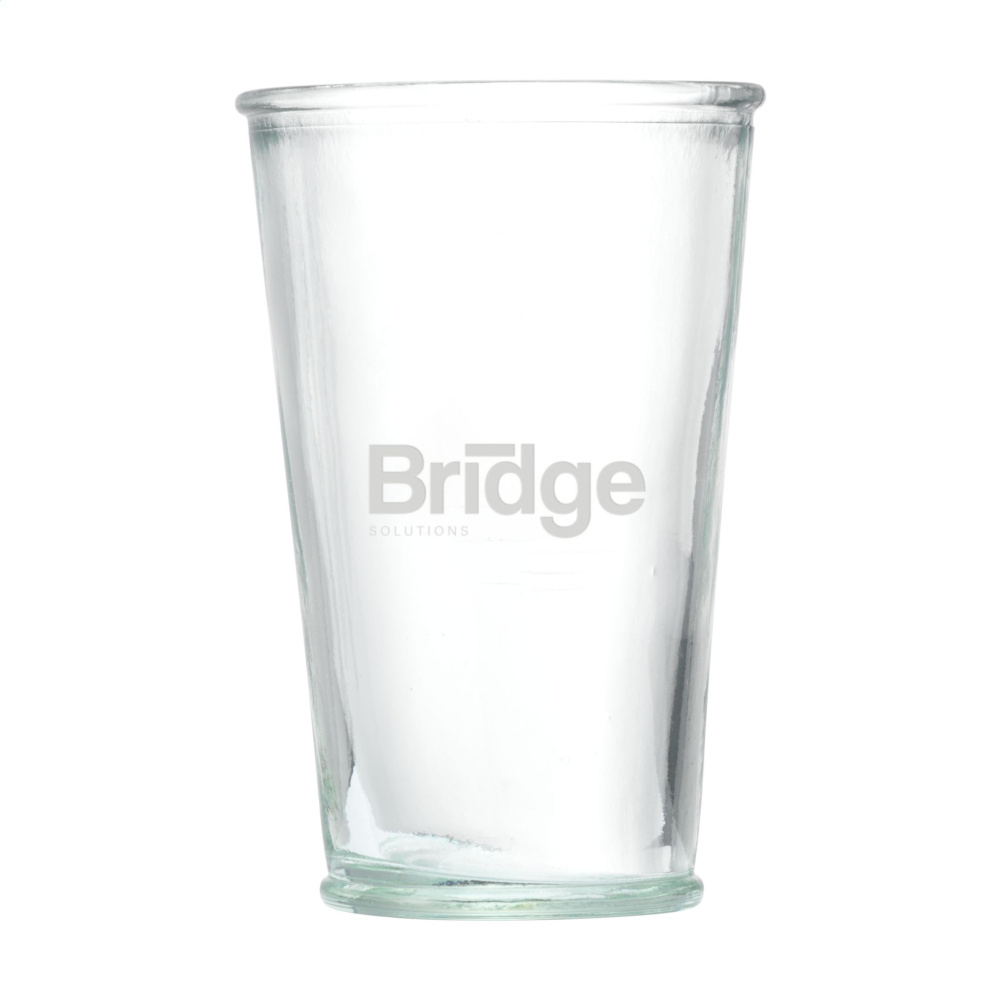 Logo trade advertising products image of: Sevilla Recycled Water glass 300 ml
