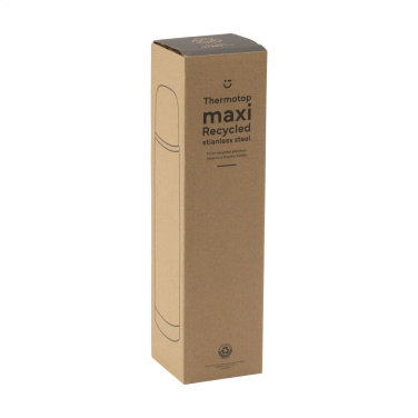 Logotrade promotional item picture of: Thermotop Maxi RCS Recycled Steel 1,000 ml thermobottle