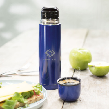 Logotrade promotional merchandise photo of: ThermoColour RCS Recycled Steel 500 ml thermo bottle