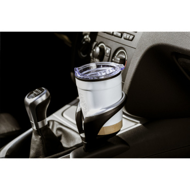 Logotrade promotional gift picture of: Kobe Bamboo RCS Recycled Steel 350 ml coffee cup
