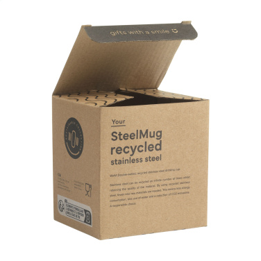 Logo trade promotional giveaways image of: SteelMug RCS Recycled Steel 220 ml