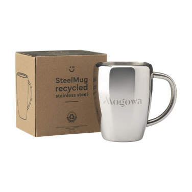 Logo trade promotional items image of: SteelMug RCS Recycled Steel 220 ml
