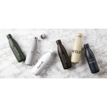 Logo trade promotional gifts image of: Topflask Premium RCS Recycled Steel drinking bottle