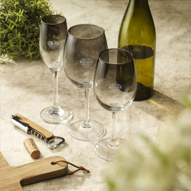 Logo trade promotional giveaways picture of: Smokey Wine Glass 465 ml