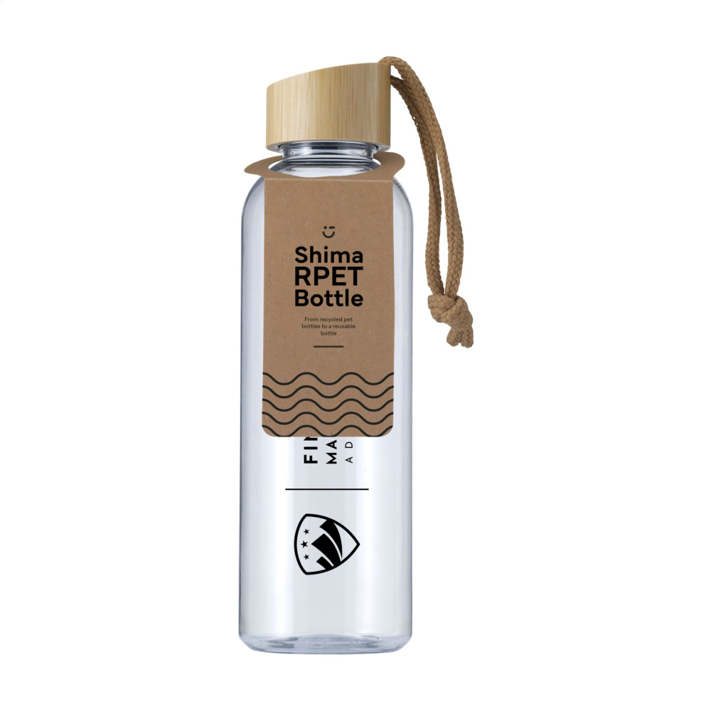 Logo trade promotional product photo of: Shima GRS RPET Bottle 680 ml water bottle