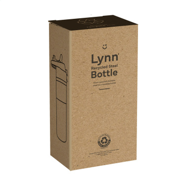Logotrade promotional products photo of: Lynn RCS Recycled Steel Bottle 500 ml