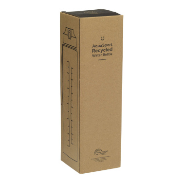Logo trade advertising products picture of: AquaSport GRS Recycled Water Bottle 1,000 ml