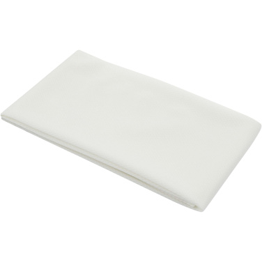 Logo trade business gift photo of: Lucas RPET sport towel 30x80 cm