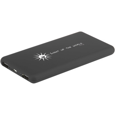 Logotrade promotional giveaway image of: SCX.design P30 8000 mAh light-up solar power bank