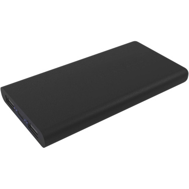 Logotrade business gift image of: SCX.design P40 10.000 mAh light-up wireless rubber power bank