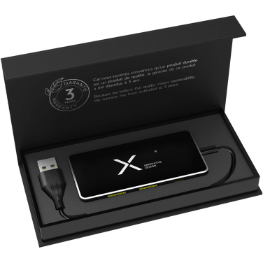 Logo trade advertising product photo of: SCX.design H20 8-in-1 USB hub with dual input and 6-ports