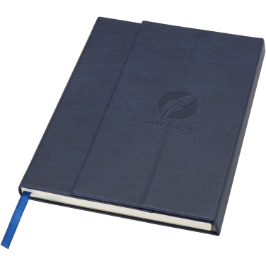 Logotrade corporate gift image of: Alejandra A5 recycled plastic hard cover notebook